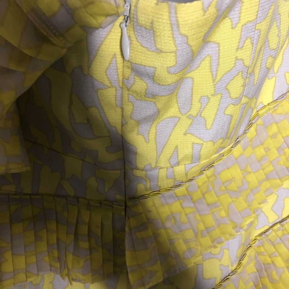 Strapless Mini Dress With Ruffles - Picture 8 of 9